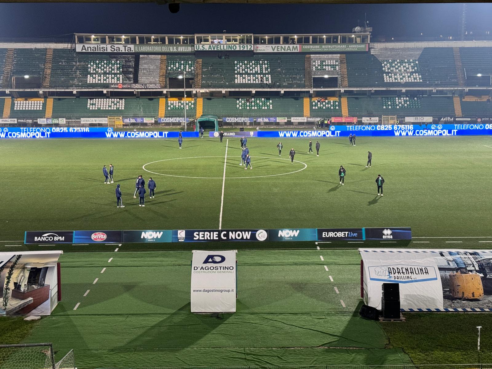 ALTRO DERBY MALEDETTO. La Casertana non brilla nella notte del Partenio. L’Avellino si prende i tre punti . Rileggi la nostra diretta