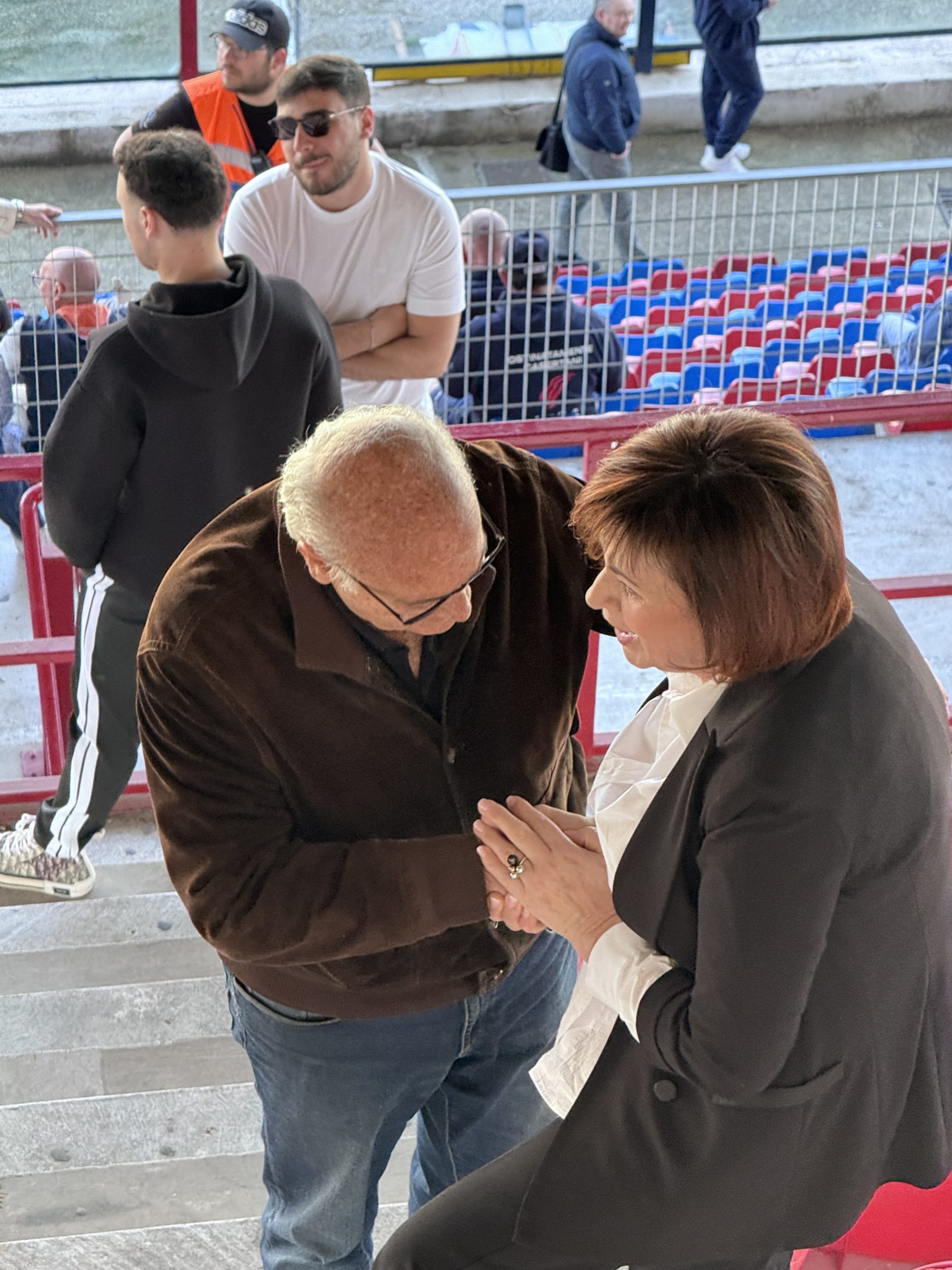 La Casertana regala gol e spettacolo sotto gli occhi di un tifoso speciale