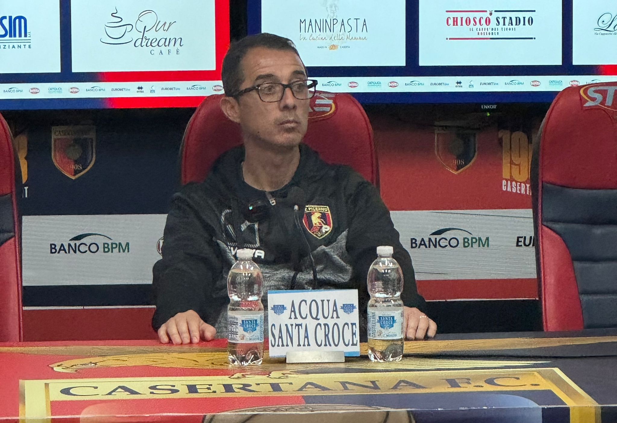 Post gara Casertana-Picerno, Longo: “Loro hanno fatto solo un tiro in porta più di noi. Hanno più cazzimma, ci è mancata esperienza”