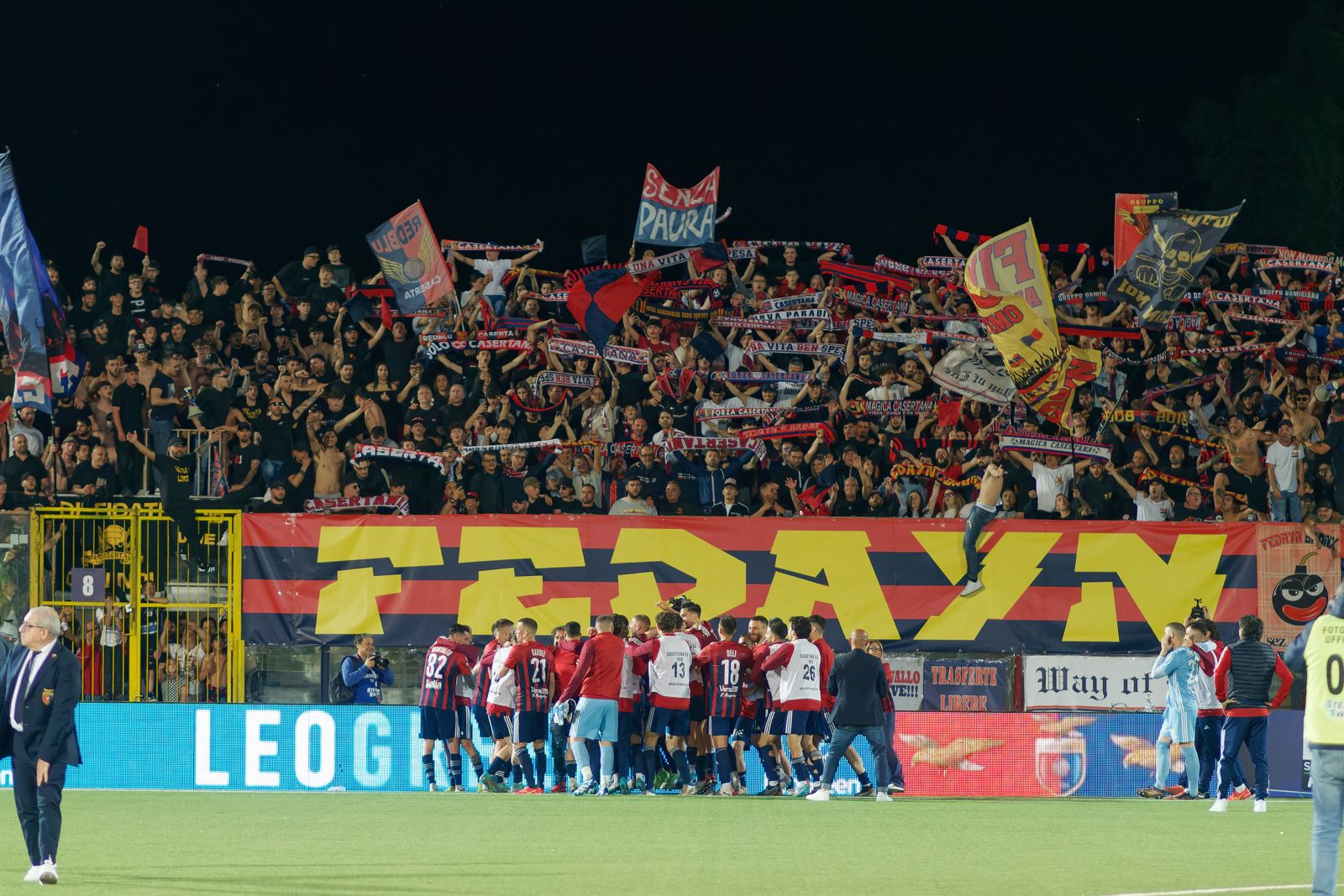 Alla Casertana basta il pari per passa il turno: la fotogallery del match contro il Cerignola