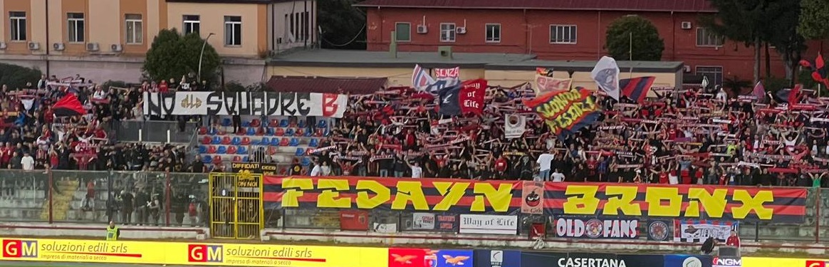 FOTO. Anche gli ultras rossoblù contro le squadre B