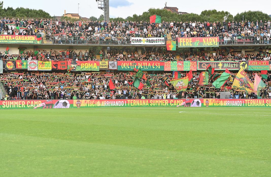 Ternana-Casertana: inizia la prevendita per la gara di Coppa Italia