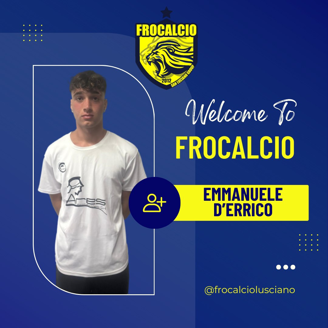 Nuovo acquisto in casa FC Frocalcio, firma un giovanissimo portiere