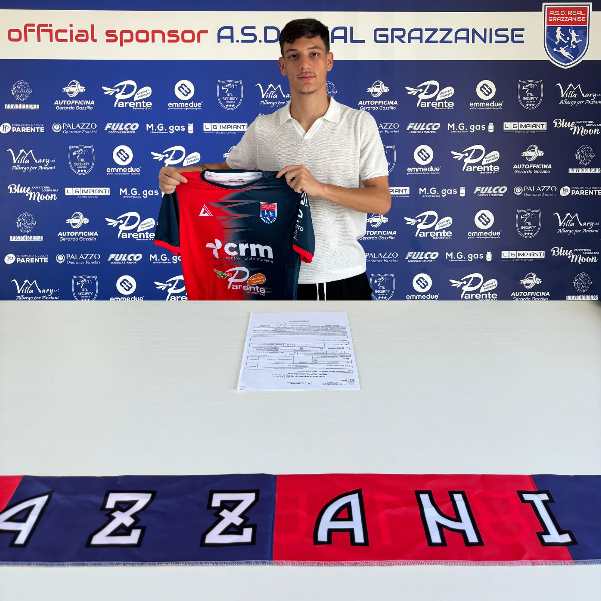 Il Grazzanise sempre operativo sul mercato. Si regala un classe 2005