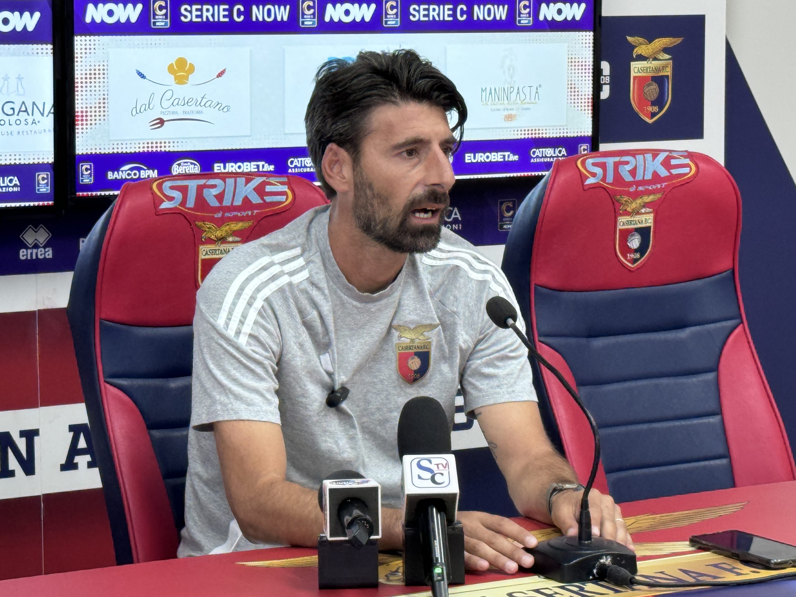 VERSO CASERTANA-JUVENTUS. Mister Iori vuole i tre punti: “Avversario di talento ma non dobbiamo perdere di vista il nostro gioco”