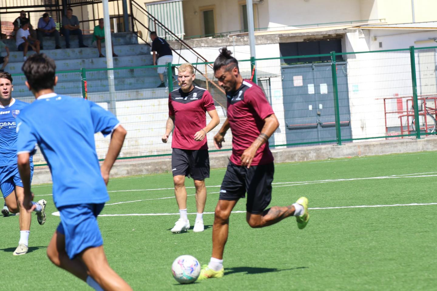 Real Normanna, pareggio a reti bianche nel test col Montecalcio