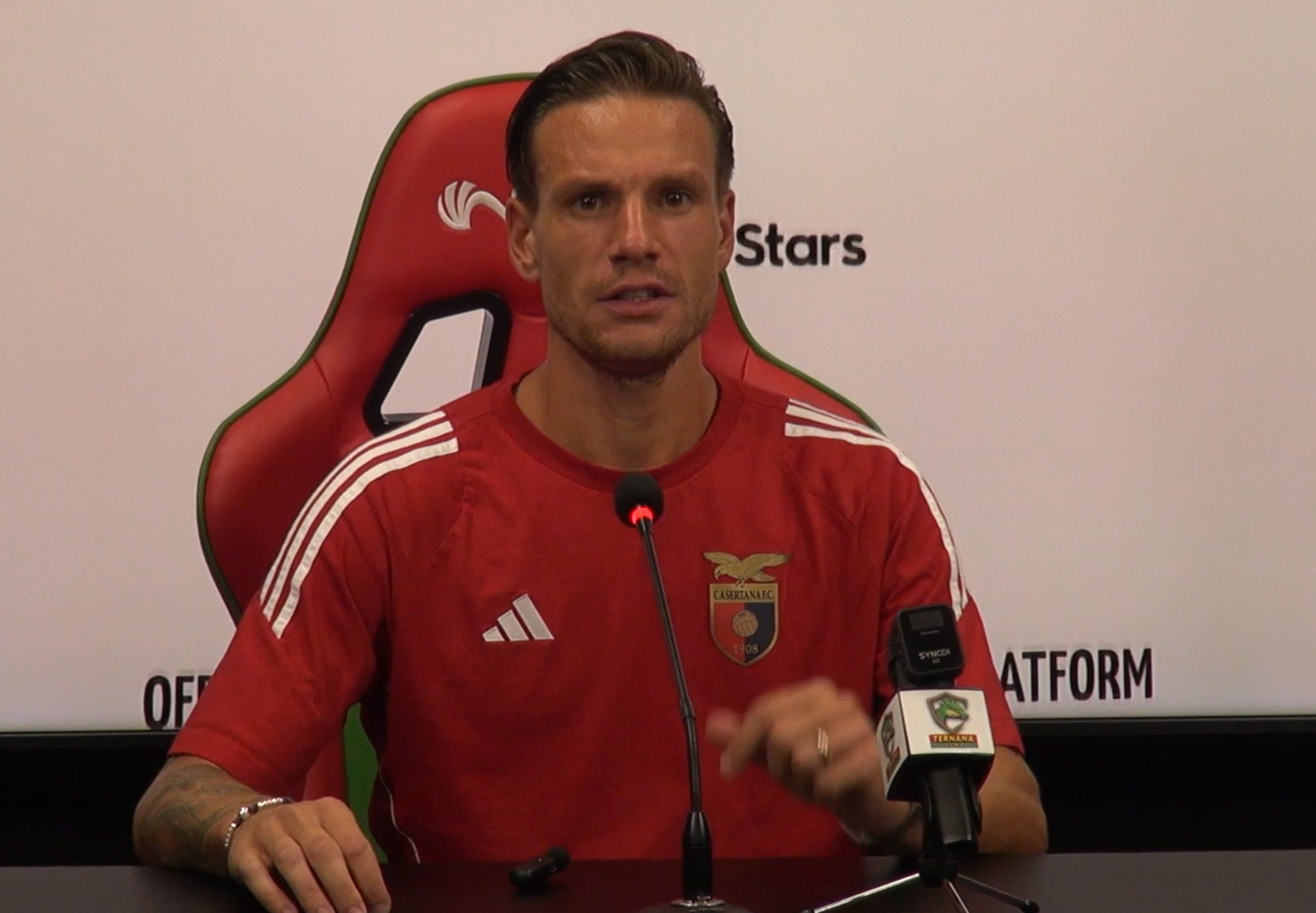 CASERTANA AVANTI IN COPPA. La soddisfazione di Proia: “Mentalità vincente, segnale importante per il futuro. Giugliano? In campo sempre per vincere”