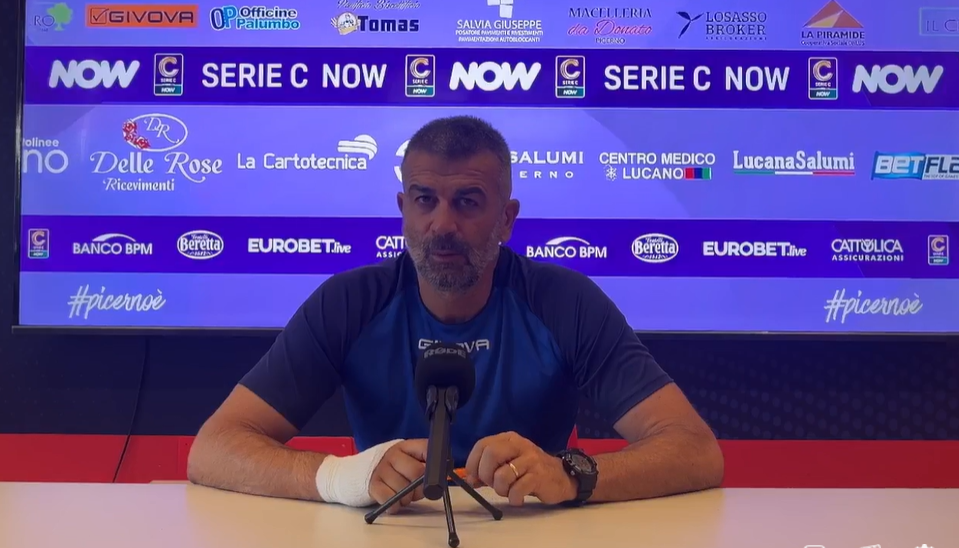 L’AVVERSARIO. Picerno, Tomei: “Casertana avversario duro da affrontare. Dobbiamo essere più attenti sui dettagli”