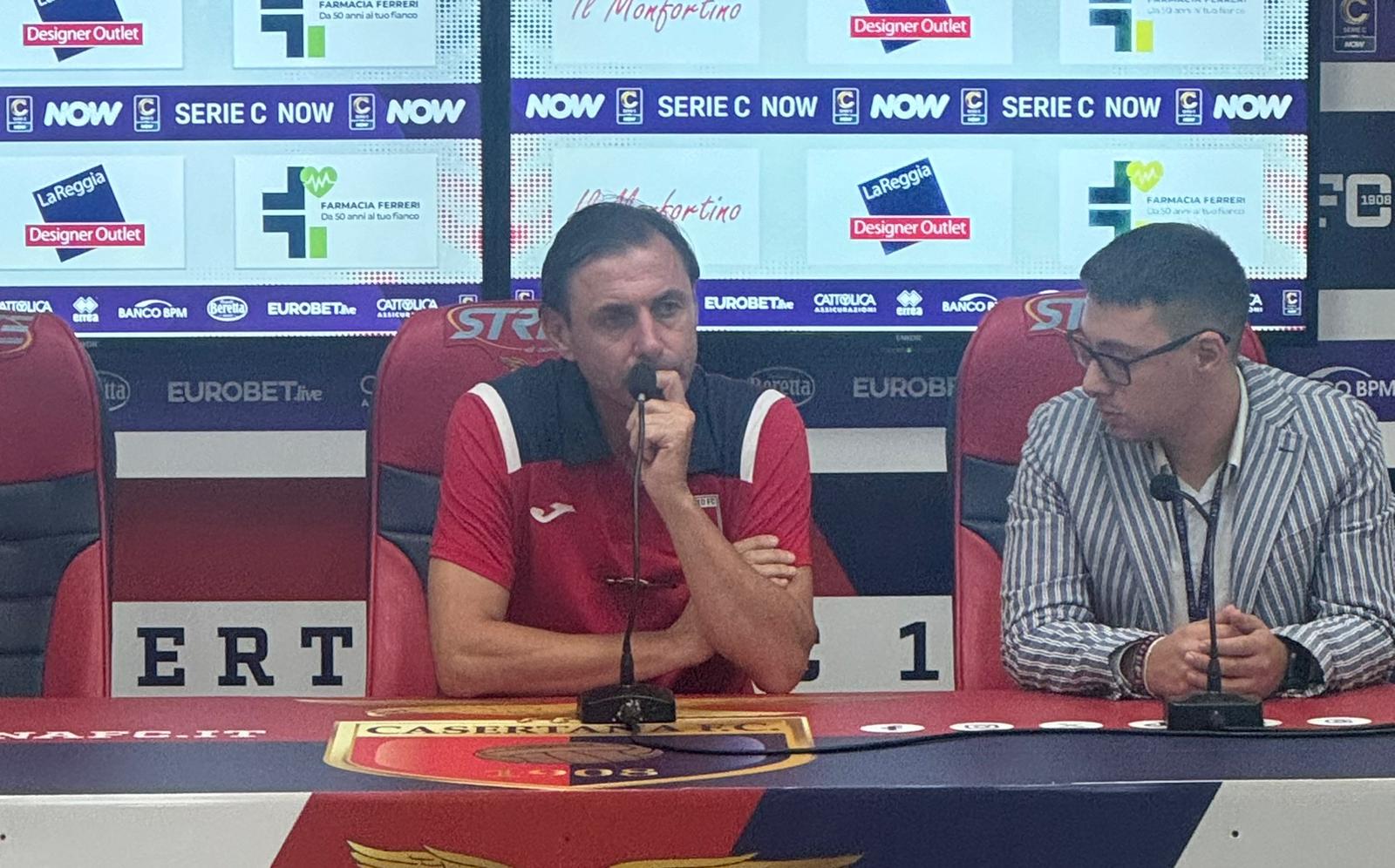 SALA STAMPA. Taranto, Gautieri: “Crolliamo sempre nel secondo tempo. Ho dei dubbi sul rigore concesso alla Casertana”