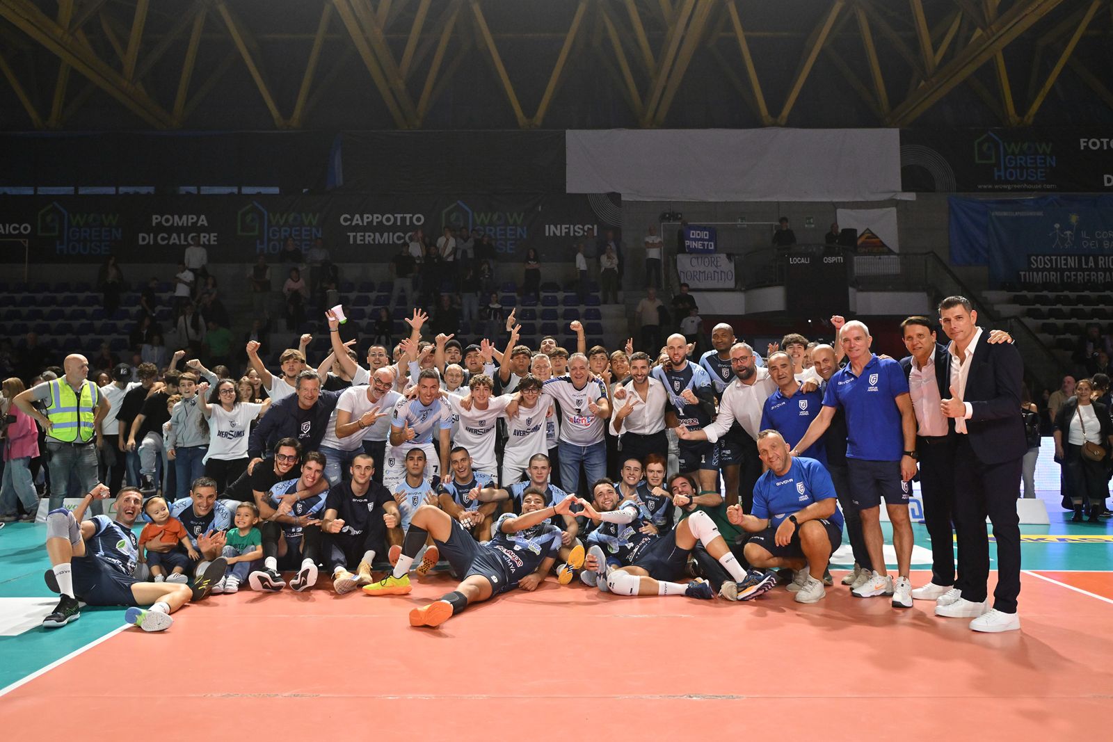 VITTORIA CASALINGA. La Evolution Green Aversa la spunta al tie break sull’Abba Pineto