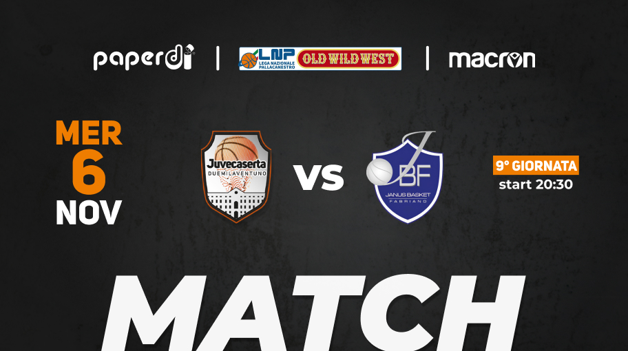 La Paperdì Caserta cerca continuità di risultati contro Fabriano, Cagnazzo: “Fondamentale difendere forte e limitare i loro esterni”