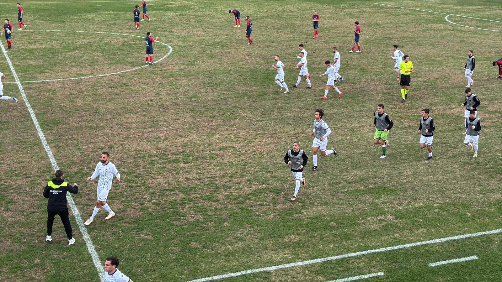 TRIS DI VITTORIE. Grinta e cuore, il Gladiator batte il Quarto e accorcia le distanze dalla vetta