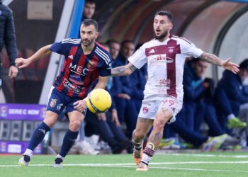 CASERTANA INGENUA. Colpo del Trapani al Pinto, Capuano riparte con i tre punti