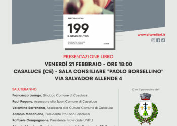 A Casaluce la presentazione del libro ‘199 – Il genio del tiro’ dedicato ad Angelo Scalzone