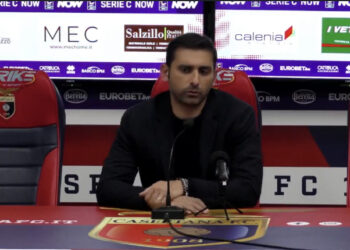 Benevento, Pazienza: “Pochi spazi, la Casertana giocava con undici sotto la linea della palla”