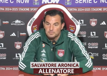 L’AVVERSARIO. Trapani, Aronica: “Con i reparti corti la Casertana non ci ha concesso nulla. Siamo delusi”