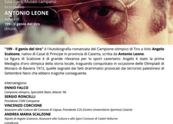 Sabato al Museo Campano di Capua la presentazione del libro su Angelo Scalzone ‘199 – Il genio del tiro’