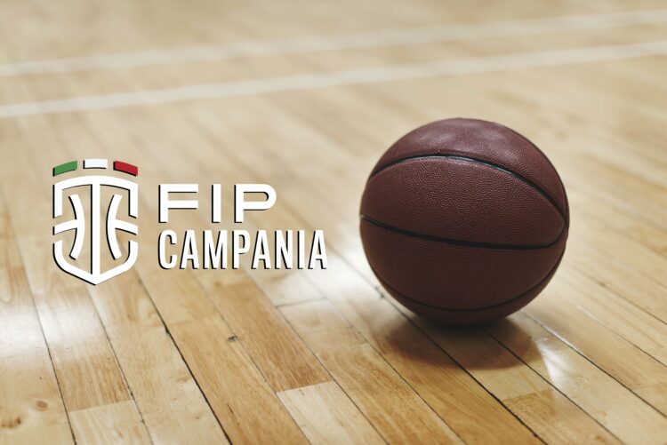 Basketball on wooden floor court