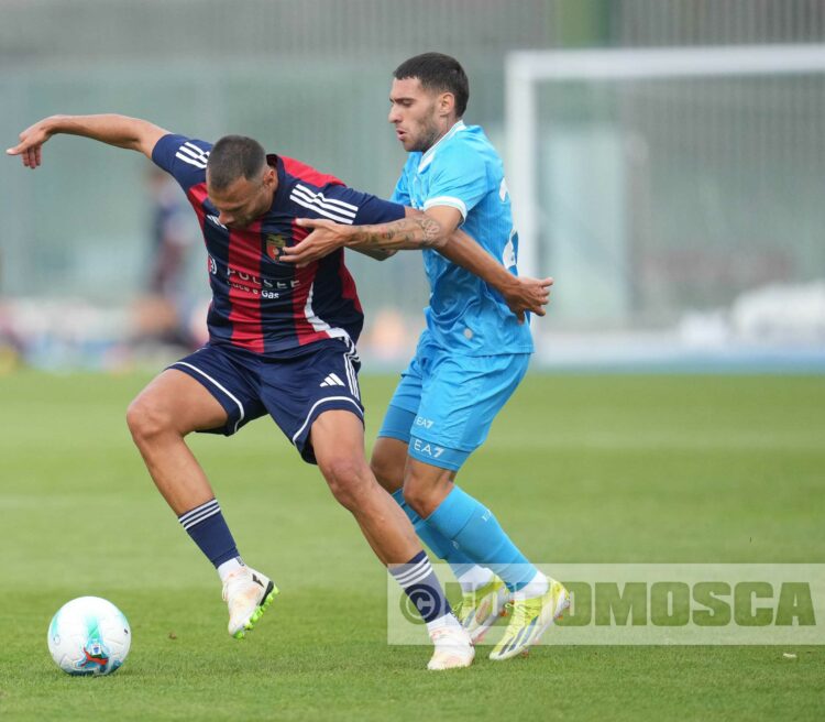 Vano in azione (Foto Mosca)