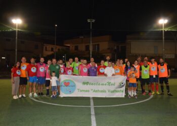 CALCIO E SOLIDARIETA’. ‘VinciamoNoi’ in ricordo del piccolo Antonio, il papà Agostino: “Ottima risposta da una comunità molto presente”