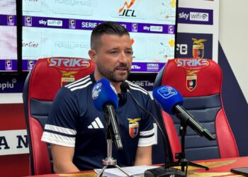VIDEO. La Casertana insegue il tris di vittorie casalinghe, Coppitelli: “Il Cosenza ha una struttura da serie B. Conosco Buscè e so cosa aspettarmi”