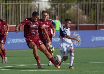 La Casertana si scioglie in cinque minuti e va nuovamente ko. Rimonta irrefrenabile del Trapani