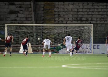 Liotti gela il Catania nel recupero e regala il pari alla Casertana. La fotogallery del match