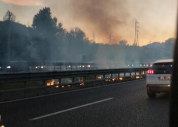 INFERNO SULLA SALERNO-REGGIO CALABRIA. Scontri ultrà, le foto