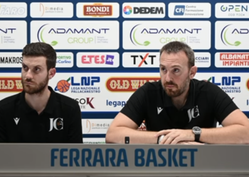 Paperdì vittoriosa a Ferrara, Farina e Callipo: “Vinto su un campo difficilissimo. Bravi a reagire contro un avversario ben organizzato”