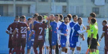 PRESTAZIONE SUPER DEL GRICIGNANO: la capolista Mondragone City non passa in casa dei biancazzurri