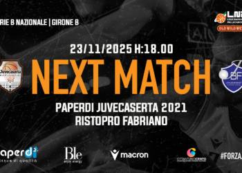 LA JUVE VUOLE RIPARTIRE. Al Palapiccolo arriva Fabriano, Lardo avverte: “Non guardiamo la loro classifica”