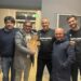 Don Stefano Giaquinto in visita alla Paperdì Juvecaserta