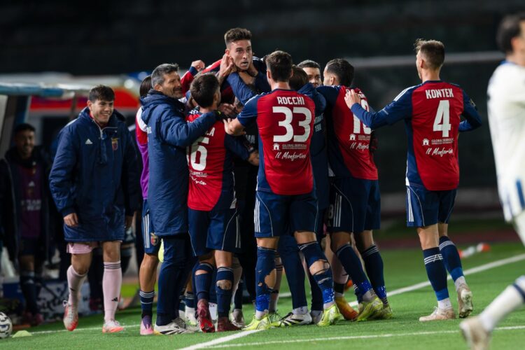 I falchetti festeggiano Casarotto