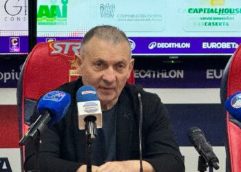 Casertana, D’Agostino rilancia: “Siamo lassù e ci crediamo, pronti i rinforzi. A febbraio il cantiere per lo stadio”