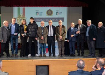 Benemerenze Coni, parata dei campioni nell’Auditorium Chollet al Villaggio dei Ragazzi