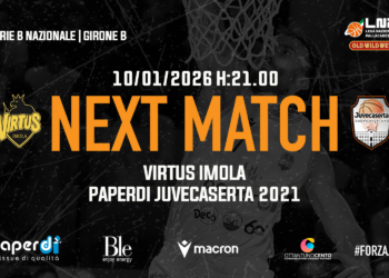 Paperdì attenta alla trappola Imola, coach Lardo: “Massima concentrazione, Virtus Imola più forte dell’andata”