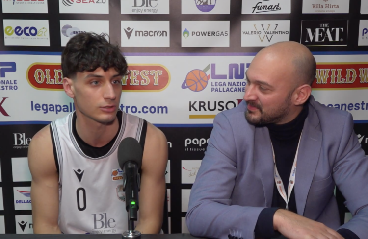 Il giovane Iannotta nel post gara