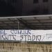 “Mal comune… niente stadio”: la protesta della Brigata Spartaco per i ritardi al “Piccirillo”