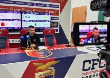 Casertana verso Catania, mister Coppitelli: “La vittoria di giovedì emozione più grande della mia carriera. Lunedì dobbiamo continuare a fare bene”
