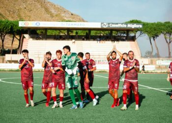 L’ALVIGNANO SPEGNE LE AMBIZIONI DEL MONDRAGONE CITY: rossoblù e granata si dividono la posta in palio