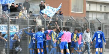 IL GRICIGNANO CONQUISTA LA VETTA DELLA CLASSIFICA: per i biancazzurri saranno decisive le prossime sfide di campionato