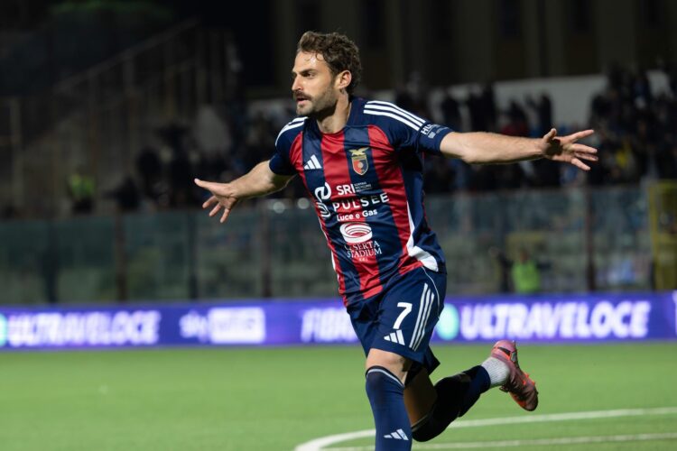 L'esultanza di Carlo Butic (Foto Scialla)