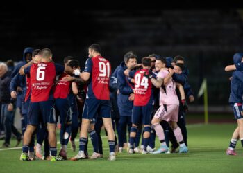 La Casertana beffa il Monopoli in rimonta, la fotogallery dell’incontro