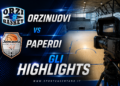 VIDEO. Colpo esterno della Paperdì al Palabertocchi, i bianconeri vanno sul 2-1. Gli highlights della gara
