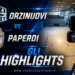 VIDEO. Colpo esterno della Paperdì al Palabertocchi, i bianconeri vanno sul 2-1. Gli highlights della gara