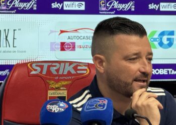 Derby playoff al Pinto, mister Coppitelli suona la carica: “Con il calore dei nostri tifosi sarà una notte magica. Abbiamo qualità e capacità di scrivere il nostro destino”