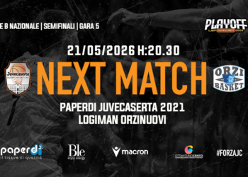 LA JUVE TORNA IN CAMPO DOAMNI. Inizia la serie con Orzinuovi, coach Lardo: “Stiamo recuperando energie. Avversario completamente diverso da Montecatini”