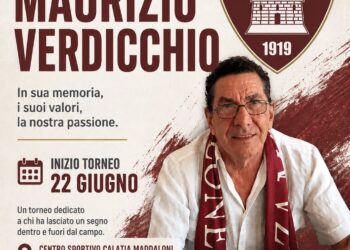 Lunedì al via il primo ‘Memorial Maurizio Verdicchio’