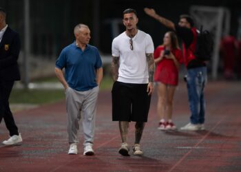 LA FOTO. Casertana-Savoia, passerella per un neo rossoblù