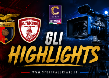 VIDEO. La Casertana ci crede fino alla fine e trova i tre punti con l’Altamura. Gli highlights del match